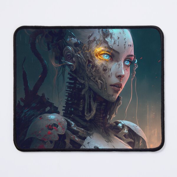 Item preview, Cyberpunk Cyborg designed and sold by AICreateWorlds.
