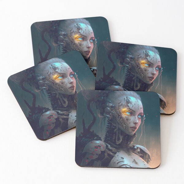 Item preview, Cyberpunk Cyborg designed and sold by AICreateWorlds.
