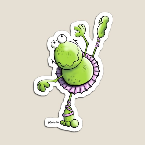 Item preview, Prima ballerina frog - Dance - Dancing - Cartoon - Gift designed and sold by modartis.