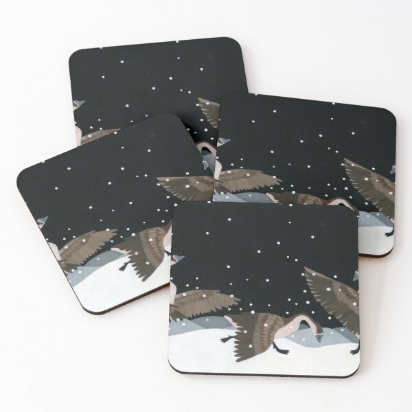 Item preview, Dancing Geese designed and sold by stephaniegalyon.
