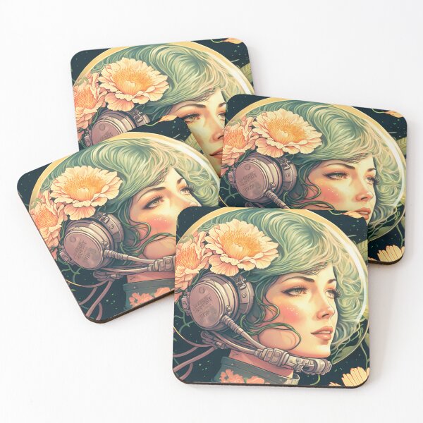 Item preview, Flower Astronauts: Alina designed and sold by perytonpunch.