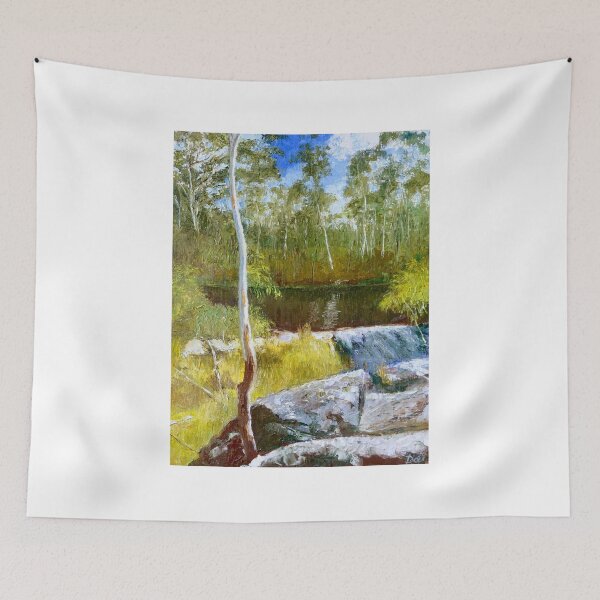 Item preview, Wannon River in Western Victoria, Australia designed and sold by Dai Wynn Fine Art.