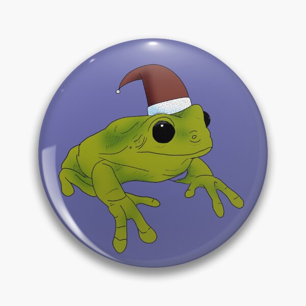 Item preview, Christmas Froggy Purple designed and sold by spillingthemilk.