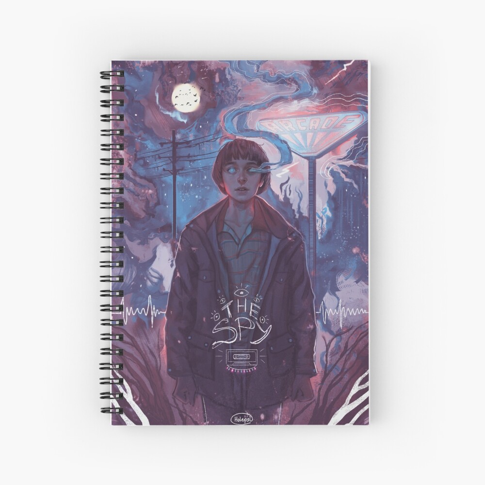Item preview, Spiral Notebook designed and sold by holepsi.