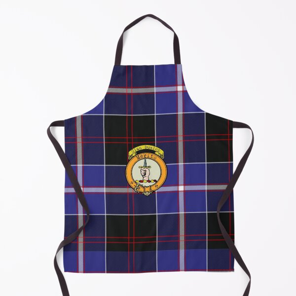 Item preview, Dunlop Scottish Tartan and Crest designed and sold by BagTown Clans.