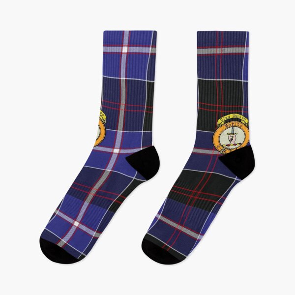 Item preview, Dunlop Scottish Tartan and Crest designed and sold by BagTown Clans.