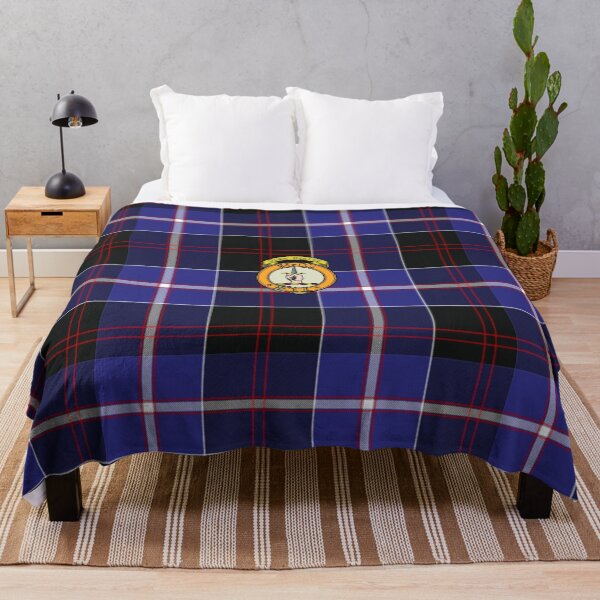 Item preview, Dunlop Scottish Tartan and Crest designed and sold by BagTown Clans.