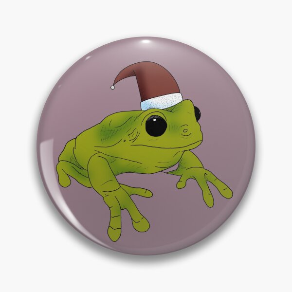 Item preview, Christmas Froggy Lilac designed and sold by spillingthemilk.