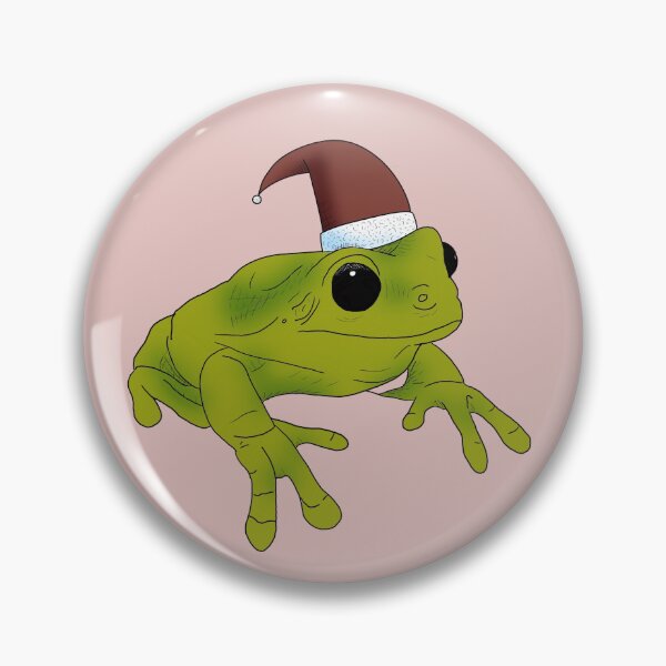 Item preview,  Christmas Froggy Pink designed and sold by spillingthemilk.