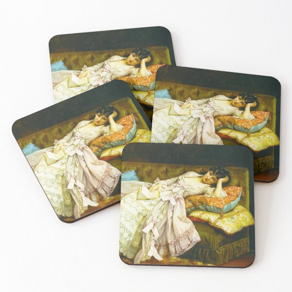 Item preview, HD Dolce Far Niente by Auguste Toulmouche designed and sold by Go Logo Designs.
