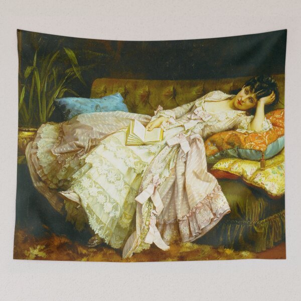 Item preview, HD Dolce Far Niente by Auguste Toulmouche designed and sold by Go Logo Designs.