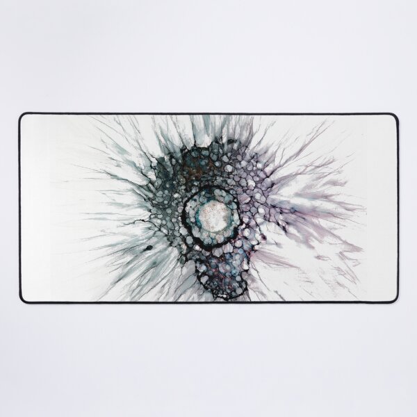 Item preview, Pitch Black Antique Abstract Flower designed and sold by EjRielDesign.