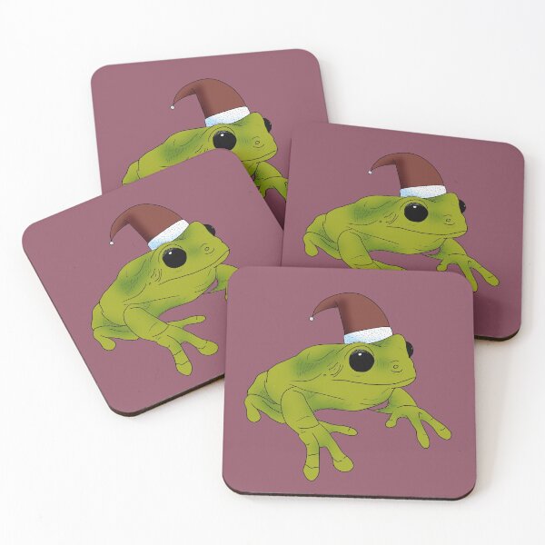 Item preview, Christmas Froggy Rose designed and sold by spillingthemilk.