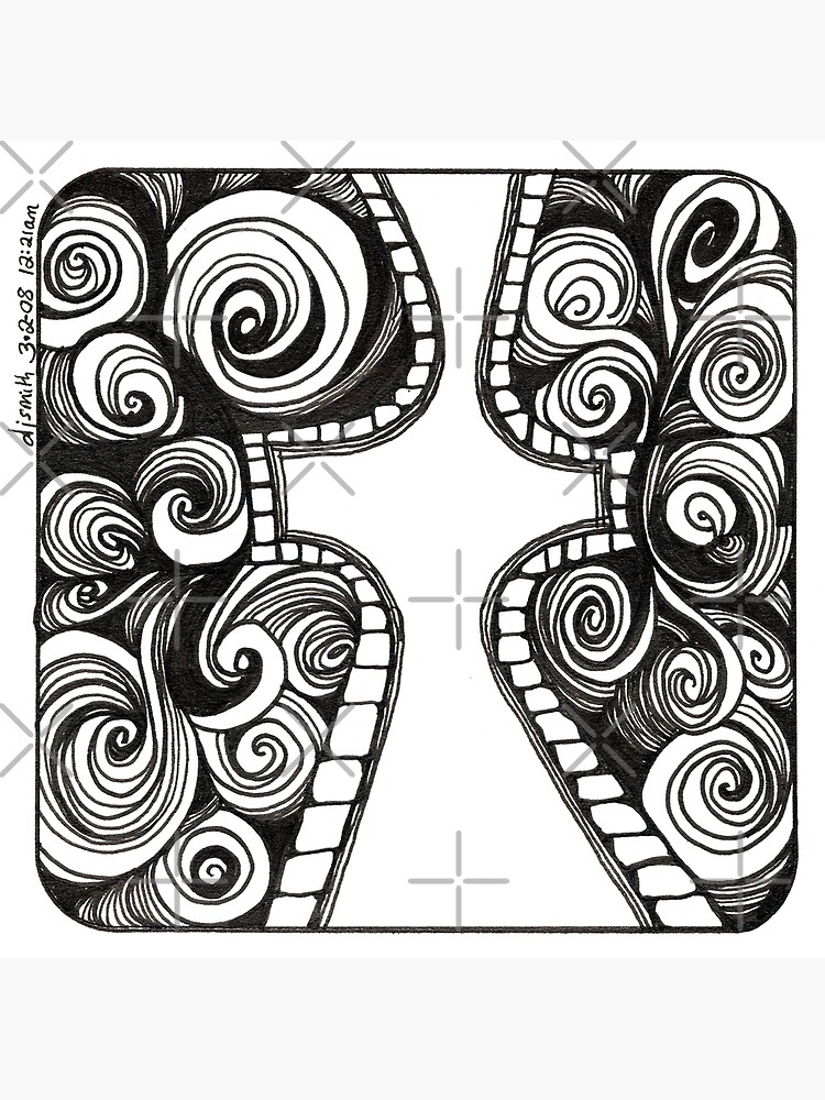 Thumbnail 3 of 3, Photographic Print, Sanctuary, Ink Drawing designed and sold by Danielle Scott.