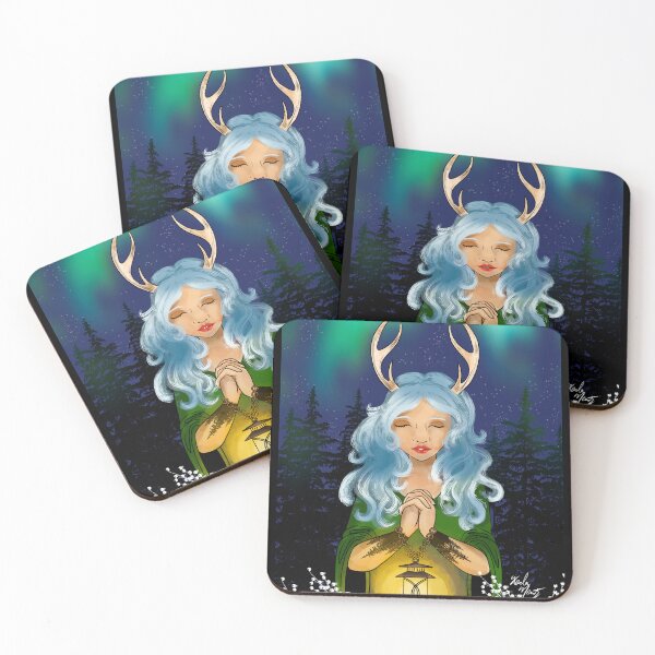 Item preview, Yuletide Goddess designed and sold by ArtByKarla.