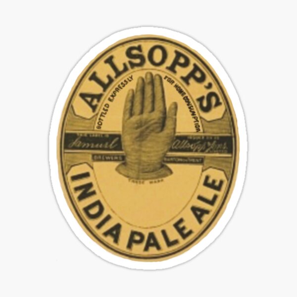 Item preview, Vintage IPA Beer logo  designed and sold by Coreparrish.