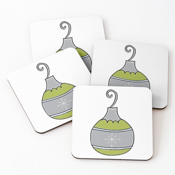 Item preview, Whimsical Holiday Ball Ornament Illustration  designed and sold by AngelDawnDesign.