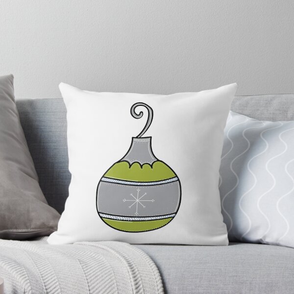 Item preview, Whimsical Holiday Ball Ornament Illustration  designed and sold by AngelDawnDesign.
