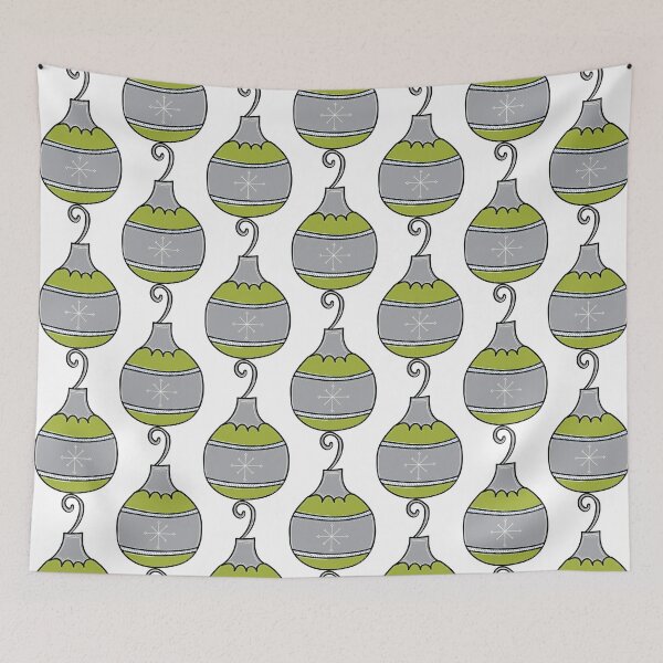 Item preview, Whimsical Holiday Ball Ornament Illustration  designed and sold by AngelDawnDesign.