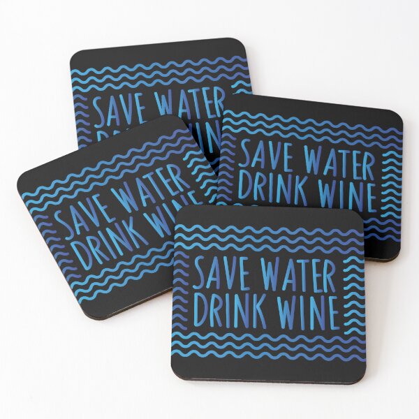 Item preview, Save Water Drink Wine designed and sold by PCStudio57.