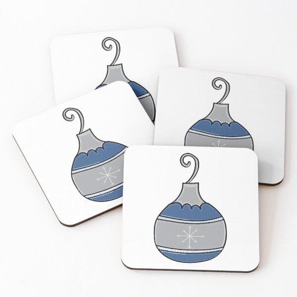 Item preview, Whimsical Holiday Ball Ornament Illustration  designed and sold by AngelDawnDesign.