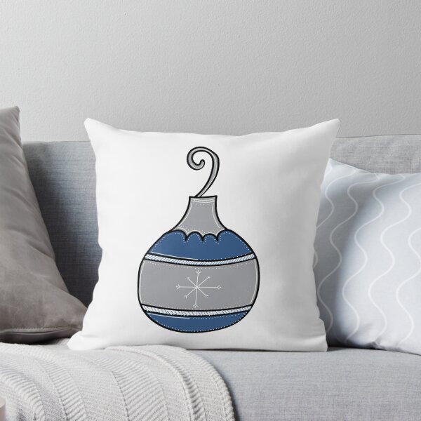 Item preview, Whimsical Holiday Ball Ornament Illustration  designed and sold by AngelDawnDesign.