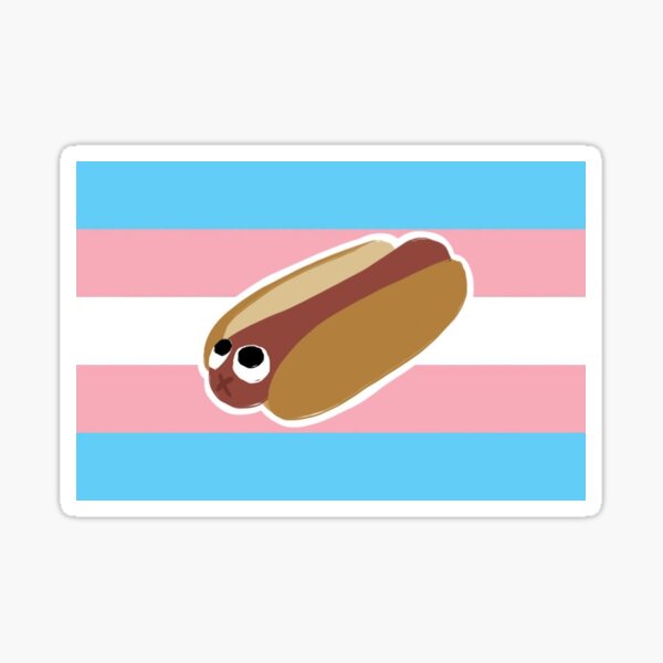 Item preview, Trans Pride Weenyworm Bugsnax designed and sold by Penguininja.