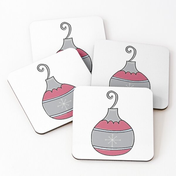 Item preview, Whimsical Holiday Ball Ornament Illustration  designed and sold by AngelDawnDesign.