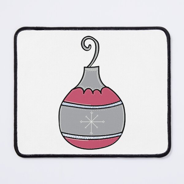 Item preview, Whimsical Holiday Ball Ornament Illustration designed and sold by AngelDawnDesign.