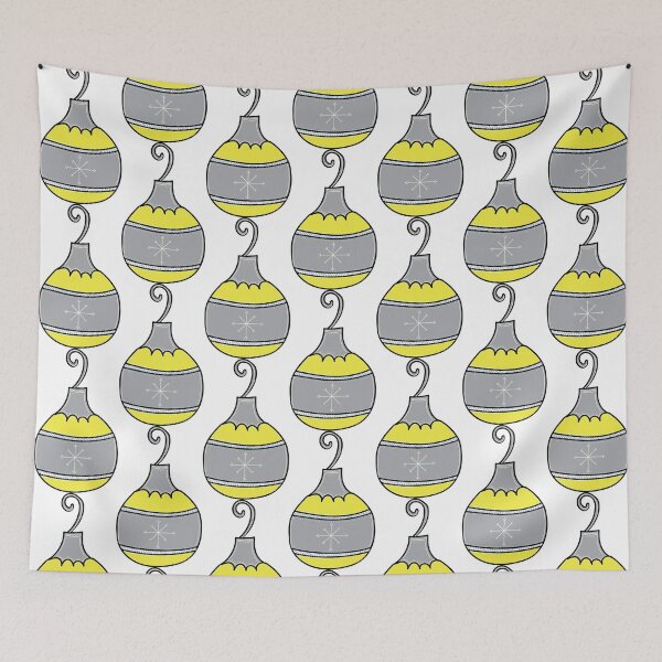 Item preview, Whimsical Holiday Ball Ornament Illustration  designed and sold by AngelDawnDesign.