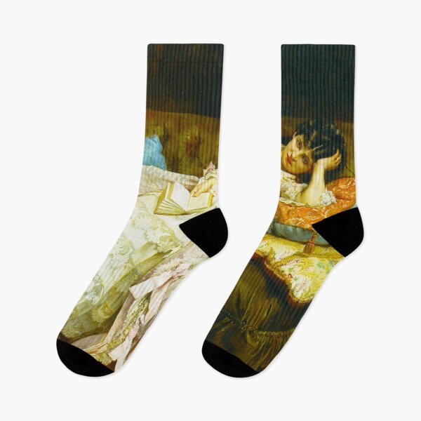 Item preview, HD Dolce Far Niente by Auguste Toulmouche designed and sold by Go Logo Designs.