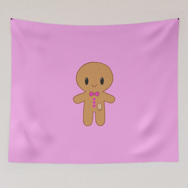 Item preview, Gingerbread man with Ostomy (Pink) designed and sold by CaitlynConnor.