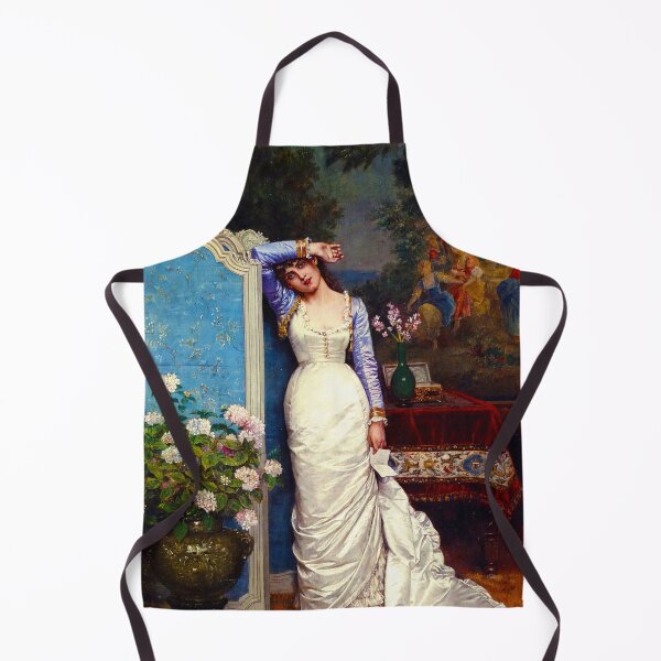 Item preview, HD Young Woman by Auguste Toulmouche designed and sold by Go Logo Designs.