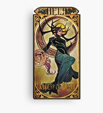 Hela Goddess of Death Canvas Print
