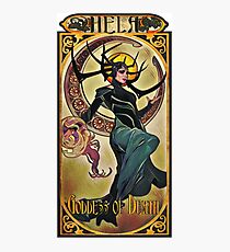 Hela Goddess of Death Photographic Print