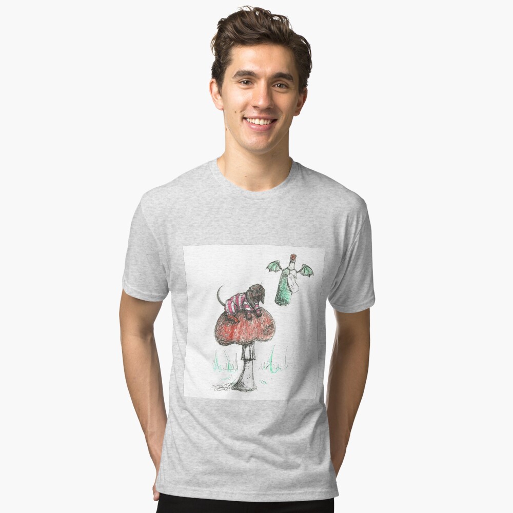 Item preview, Tri-blend T-Shirt designed and sold by CandyMedusa.