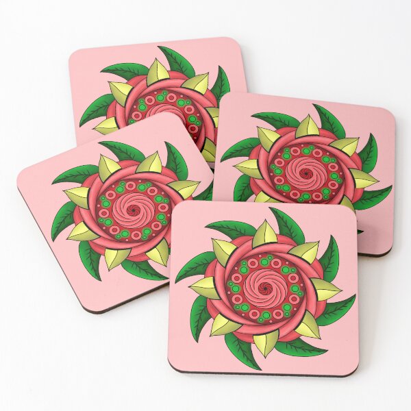 Item preview, Rose Zen Mandala designed and sold by newmicro.