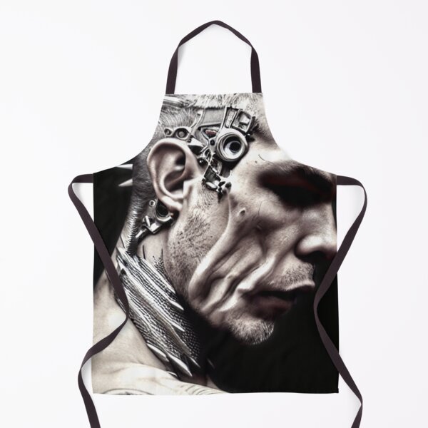 Item preview, Cool Spiked Metal Cyborg Dude designed and sold by Dioscuri Digital.