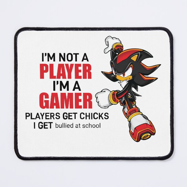 Item preview, I'm not a player, I'm a GAMER - Shadow Version designed and sold by strawberrygummy.