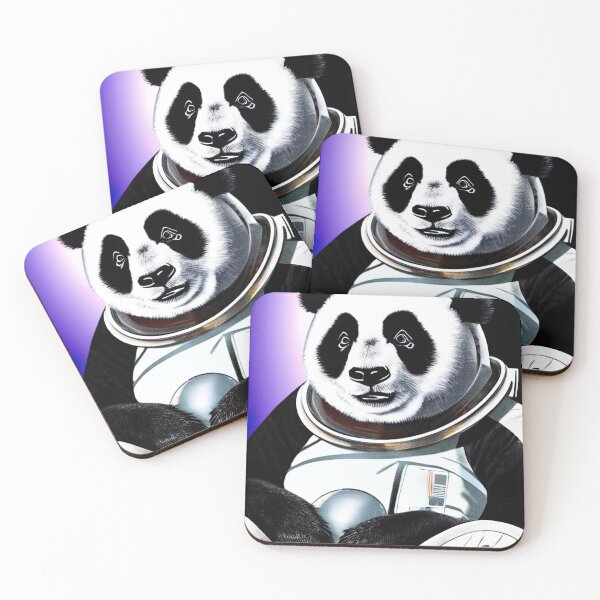 Item preview, Astronaut Panda Bear designed and sold by Crafty Cuties.