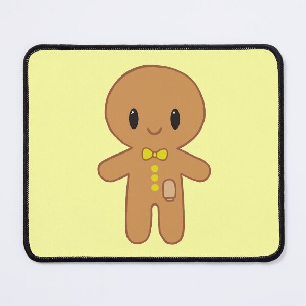 Item preview, Gingerbread man with Ostomy (Yellow) designed and sold by Chronic Illness Awareness Shop.