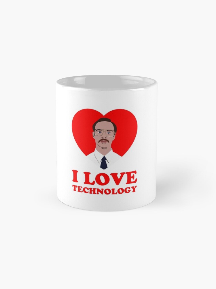 "Kip Dynamite I love technology, Napoleon Dynamite" Standard Mug by