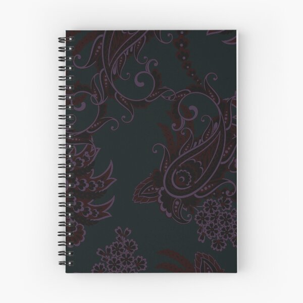 Item preview, Paisley Print "Meadows" Dark Green Paisley Colors designed and sold by OutshineAll.