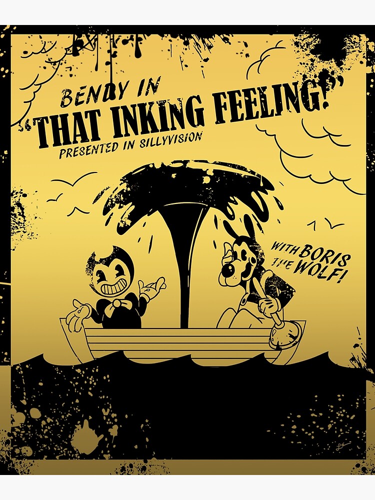 DOWNLOAD 20 Posters Bendy and the Ink Machine With and Without