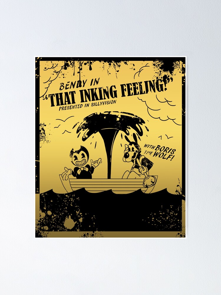 Joey Drew Studios Official Alice Angel Poster Bendy And The Ink Machine  Batim