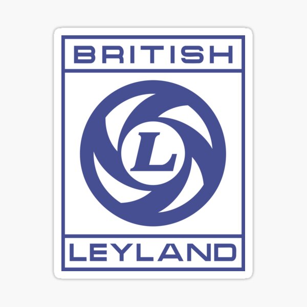 "British Leyland Sign" Sticker for Sale by emporiumwa Redbubble