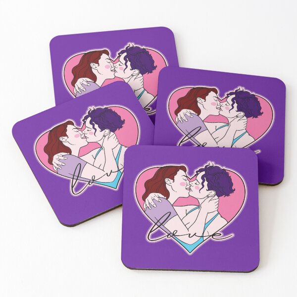 Item preview, Kissing Lesbian Valentines Day Gifts  designed and sold by NastySquad.
