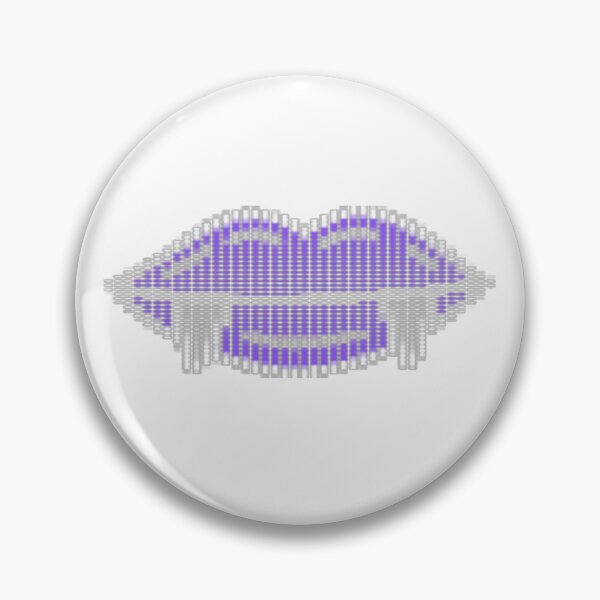 Item preview, Purple Lips In Pixels designed and sold by Airene Design..