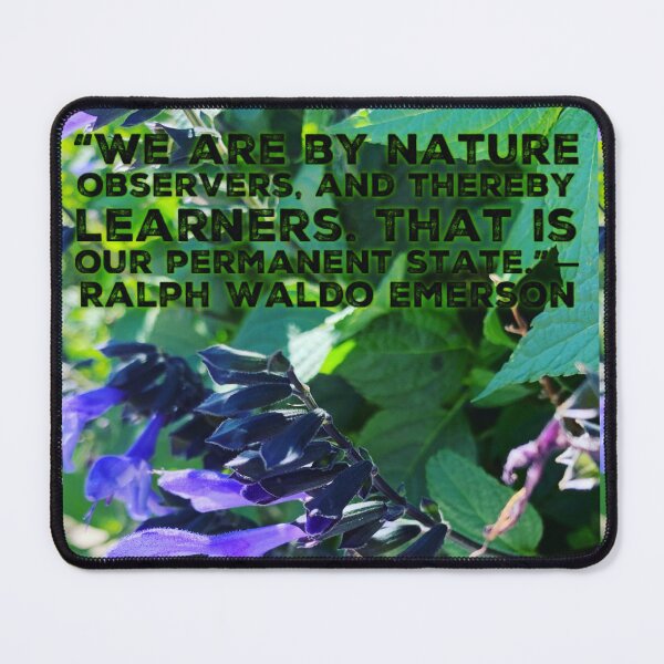 Item preview, We are by nature observers- Ralph Waldo Emerson designed and sold by homesteadswag.