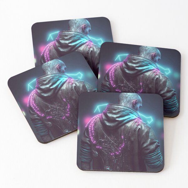 Item preview, Cyberpunk Netrunner designed and sold by AICreateWorlds.